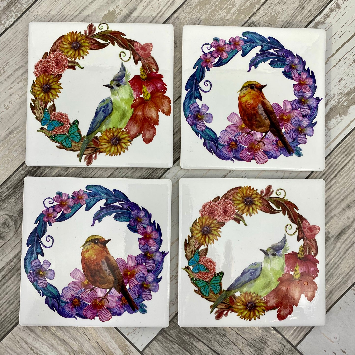 Bird Ceramic Coaster