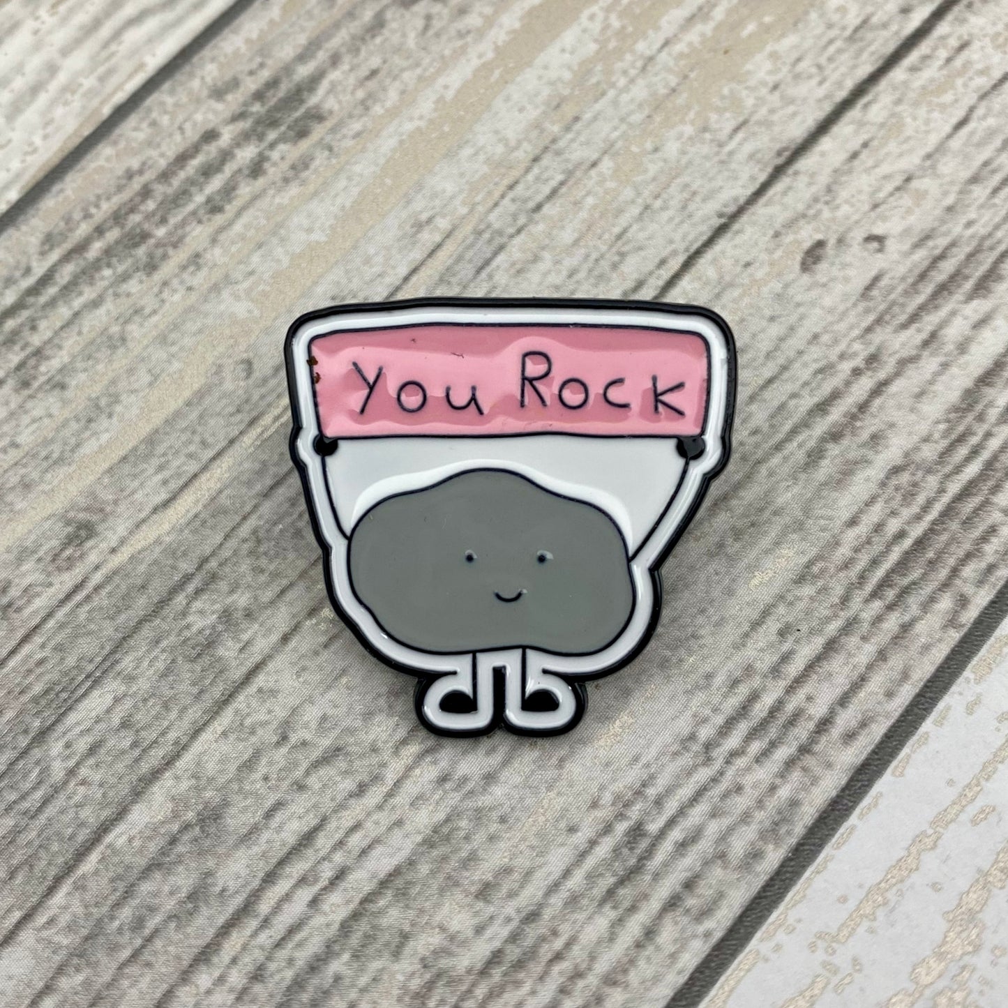 You Rock Enamel Pin