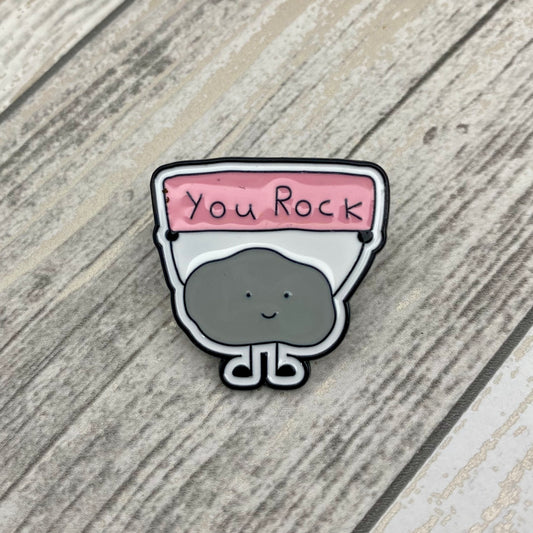 You Rock Enamel Pin