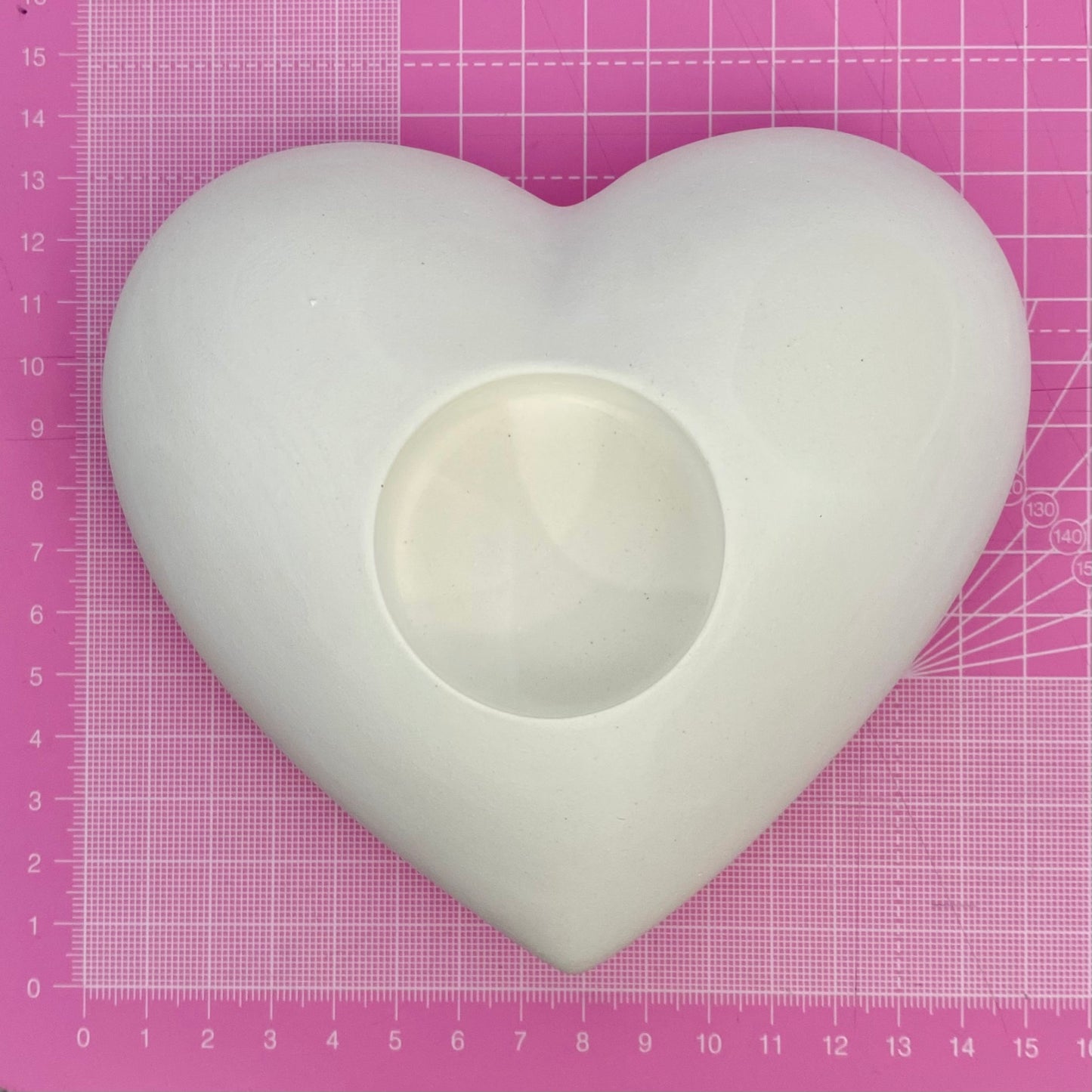 Heart Tealight Holder Blank