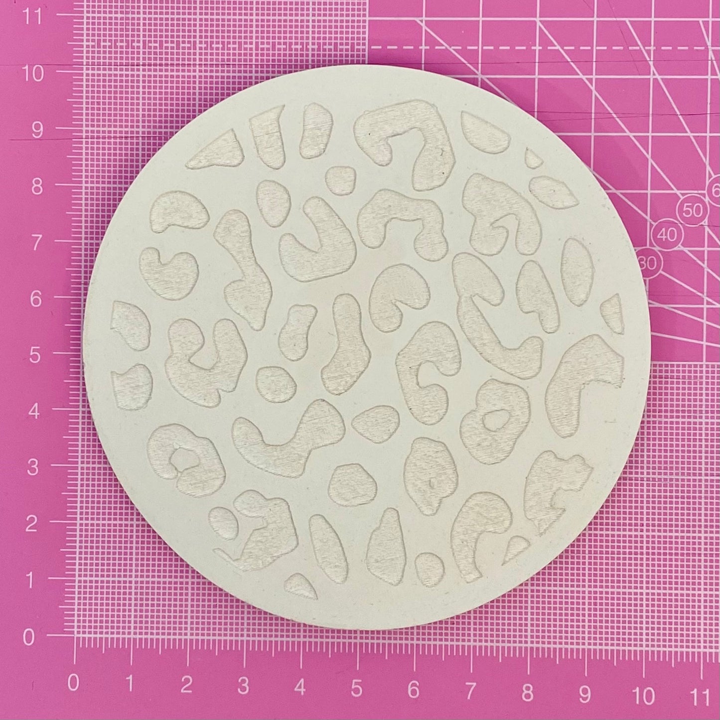 Leopard Print Coaster Blank