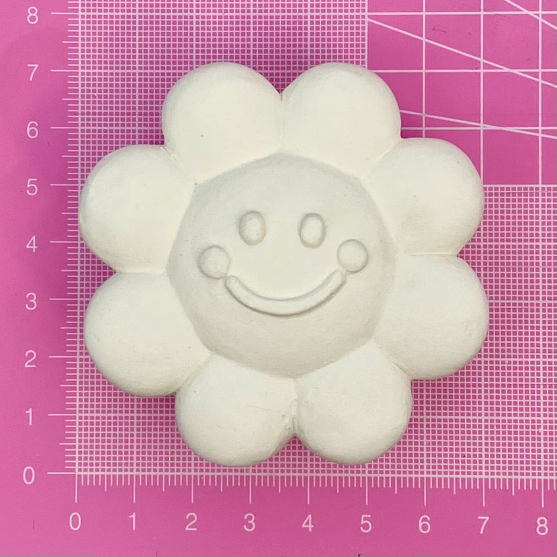 Happy Flower Face Blank