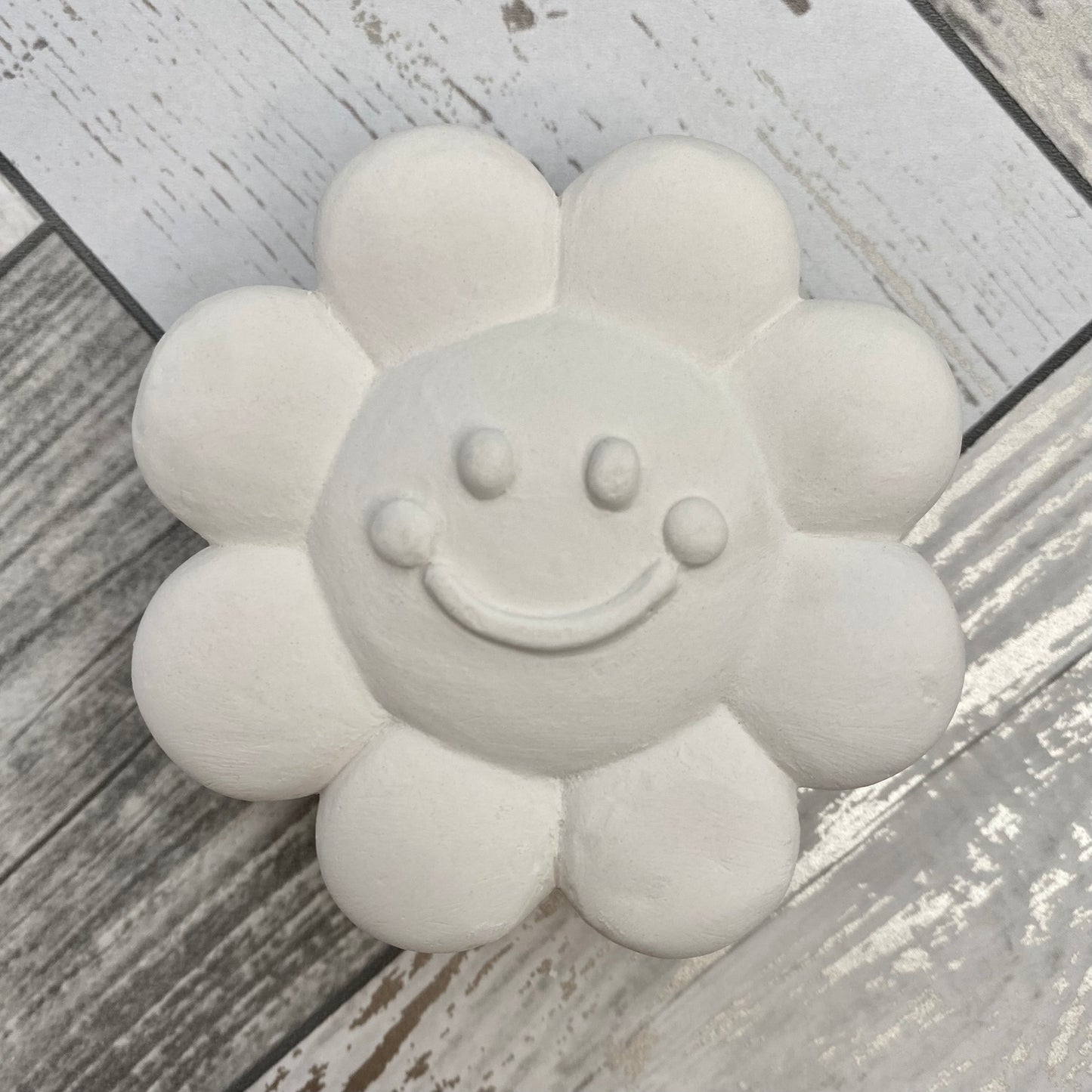 Happy Flower Face Blank