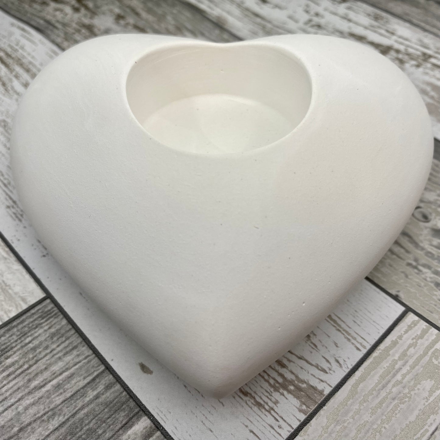 Heart Tealight Holder Blank